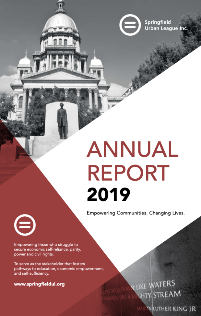 Springfield Urban League 2019 Annual Report cover