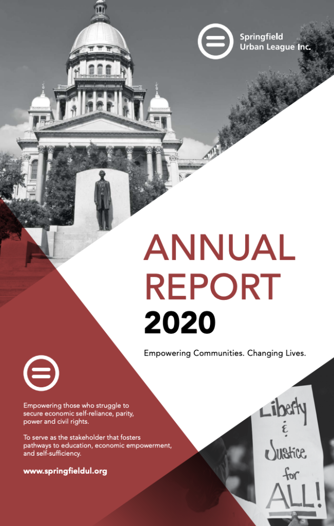 Springfield Urban League 2020 Annual Report cover