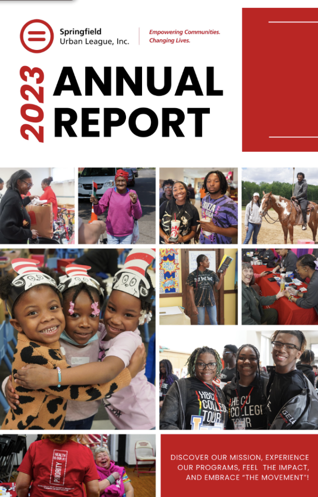 Springfield Urban League 2023 Annual Report cover